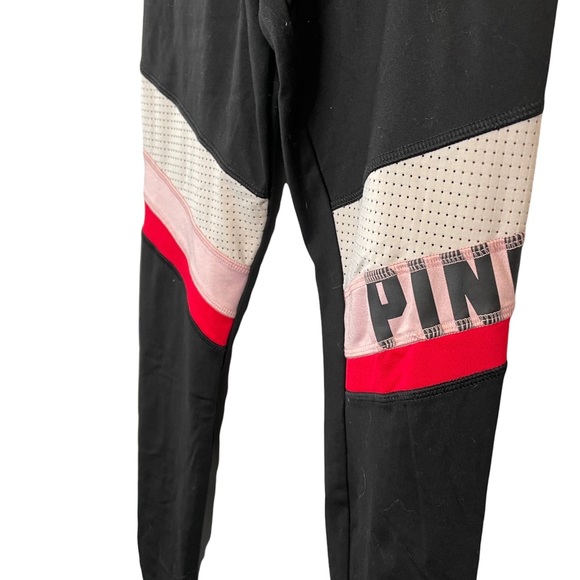 VS PINK Ultimate Leggings XS Black and Pink - Picture 4 of 4